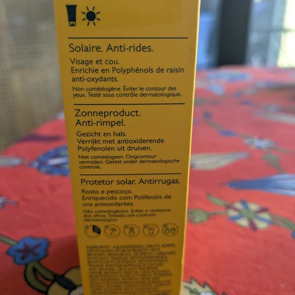 Caudalie Yellow Vinosun Protect SPF 50+ Face Sunscreen - Picture 3 of 3